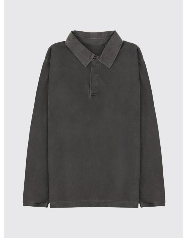 선플라워 [해외직구] 26SS 선플라워 폴로 티셔츠 2057 FADED Black 착용컷