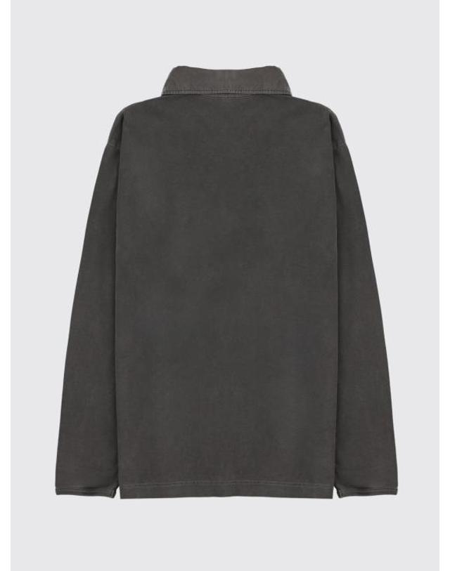 선플라워 [해외직구] 26SS 선플라워 폴로 티셔츠 2057 FADED Black 착용컷