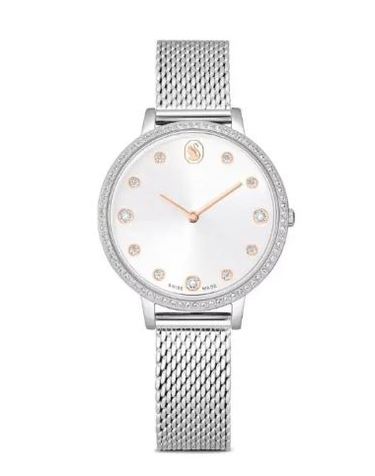 [해외직구] 26SS 스와로브스키 손목시계 5740971STSWHITESTS Silver