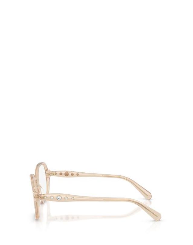 스와로브스키 [해외직구] 26FW 스와로브스키 안경 SK2063 1034 MILKY BEIGE 착용컷
