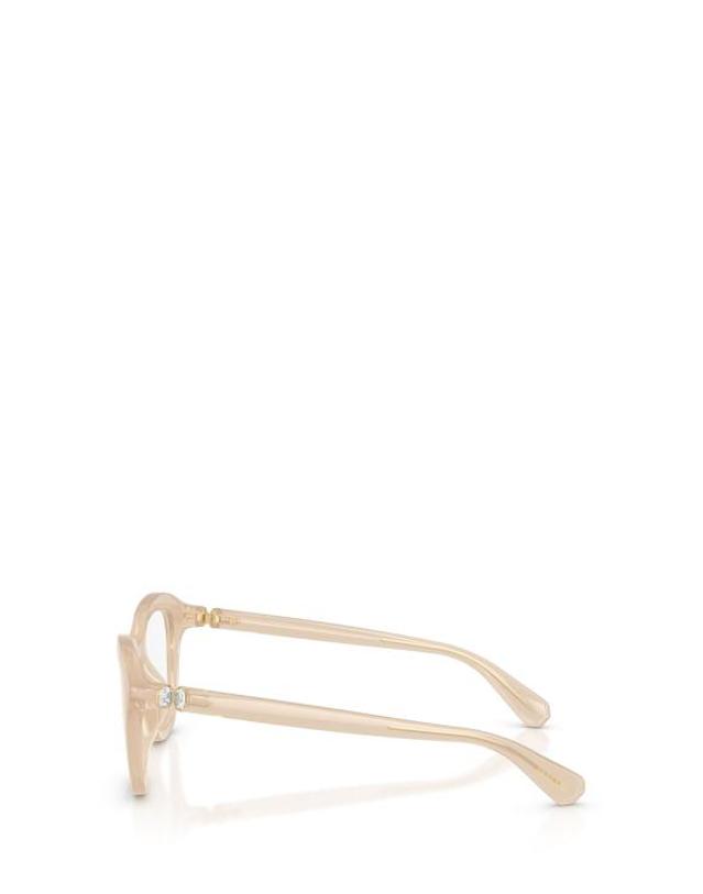 스와로브스키 [해외직구] 26FW 스와로브스키 안경 SK2042U 1034 MILKY BEIGE 착용컷