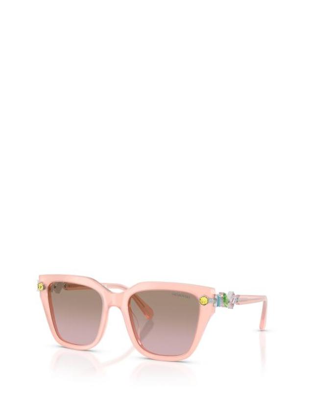 스와로브스키 [해외직구] 26FW 스와로브스키 선글라스 SK6041 104114 MILKY PINK 착용컷