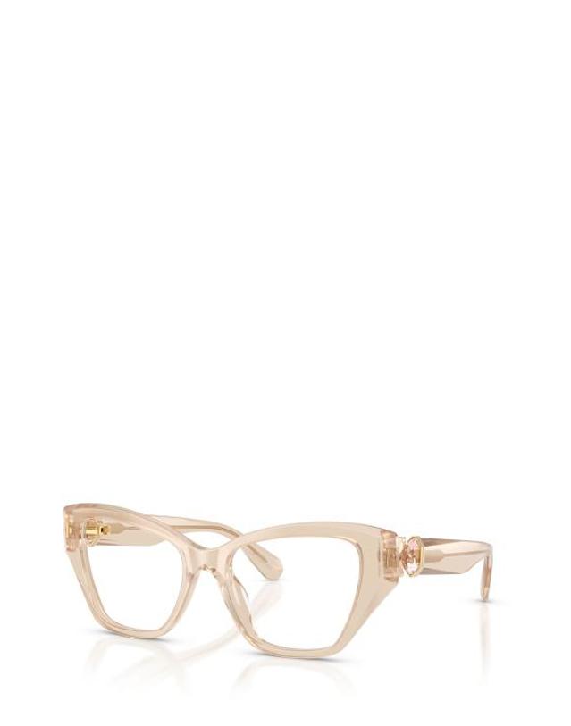 스와로브스키 [해외직구] 26FW 스와로브스키 안경 SK2050U 1034 MILKY BEIGE 착용컷