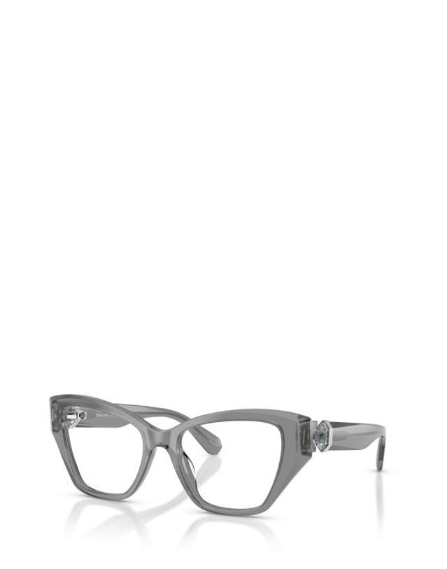 스와로브스키 [해외직구] 26FW 스와로브스키 안경 SK2050U 1072 MILKY GREY 착용컷