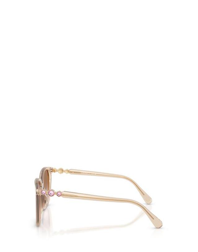 스와로브스키 [해외직구] 26FW 스와로브스키 선글라스 SK6053D 103413 MILKY BEIGE 착용컷