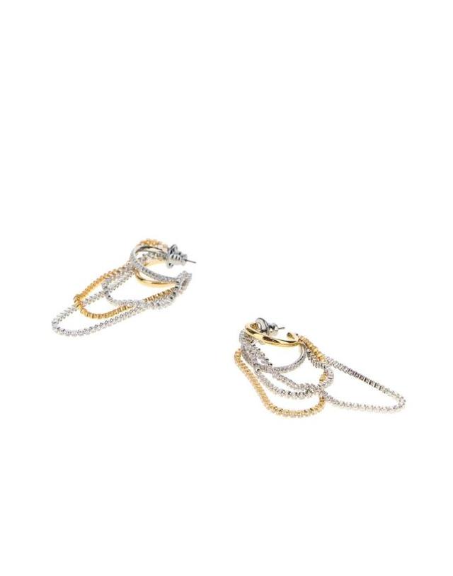 스와로브스키 [해외직구] 26FW 스와로브스키 이어링 5749368 000 MULTICOLOR 착용컷
