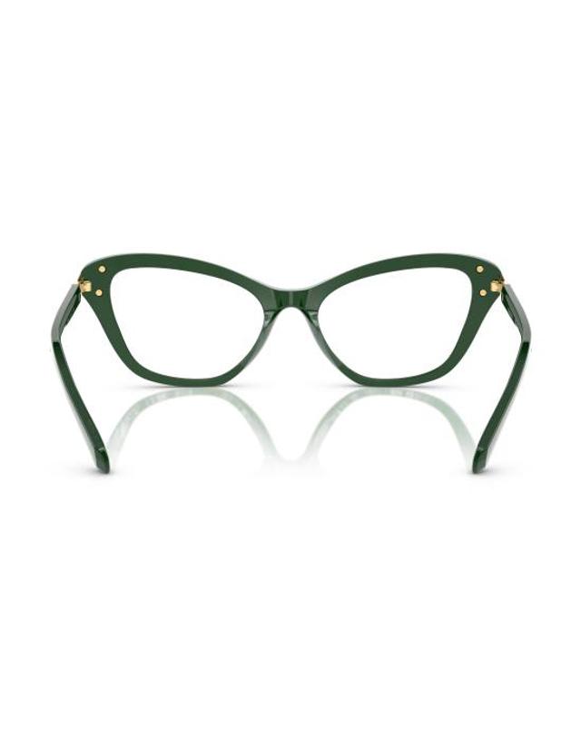 스와로브스키 [해외직구] 26FW 스와로브스키 안경 0SK2031 GREEN 착용컷