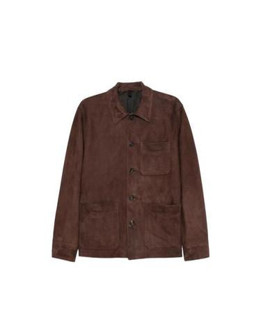 [해외직구] 26FW 딸리아토레 가죽 자켓 CHI26 01 SEVRES BROWN