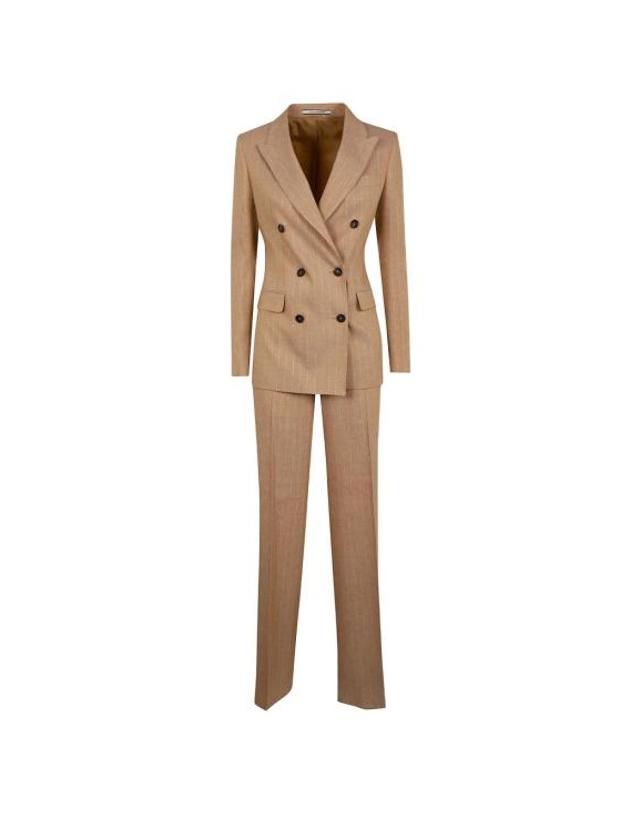 딸리아토레 [해외직구] 26SS 딸리아토레 수트 세트 TPARIGI10BAD M50020F1107 BROWN 착용컷