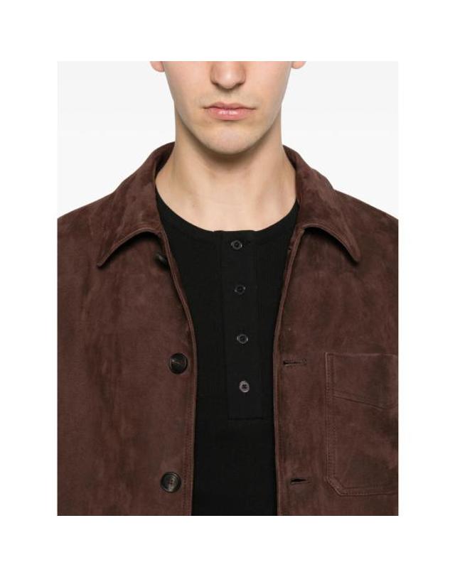 딸리아토레 [해외직구] 26FW 딸리아토레 가죽 자켓 CHI26 01 SEVRES BROWN 착용컷