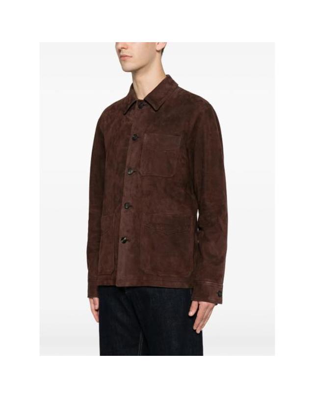 딸리아토레 [해외직구] 26FW 딸리아토레 가죽 자켓 CHI26 01 SEVRES BROWN 착용컷