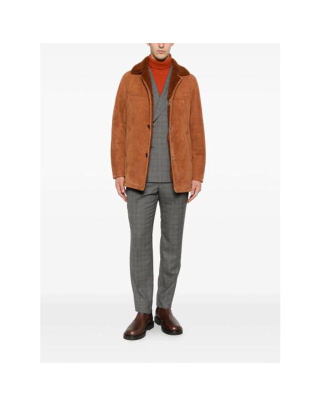 딸리아토레 [해외직구] 26FW 딸리아토레 코트 CHI26 09 GRIFFITH GINGE BROWN 착용컷