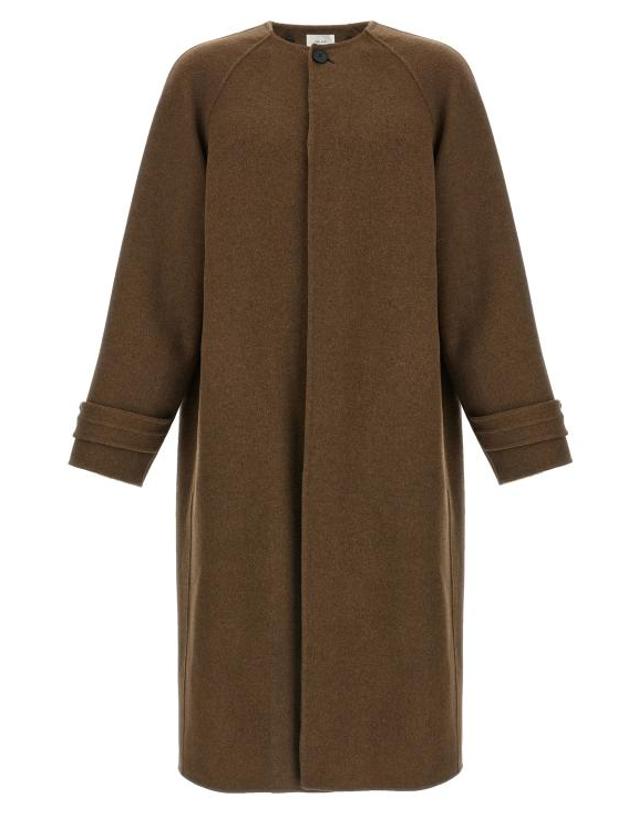 더 로우 [해외직구] 25FW 더로우 트렌치 코트 1175W4252OTT Brown 착용컷