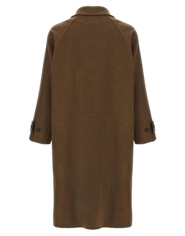 더 로우 [해외직구] 25FW 더로우 트렌치 코트 1175W4252OTT Brown 착용컷