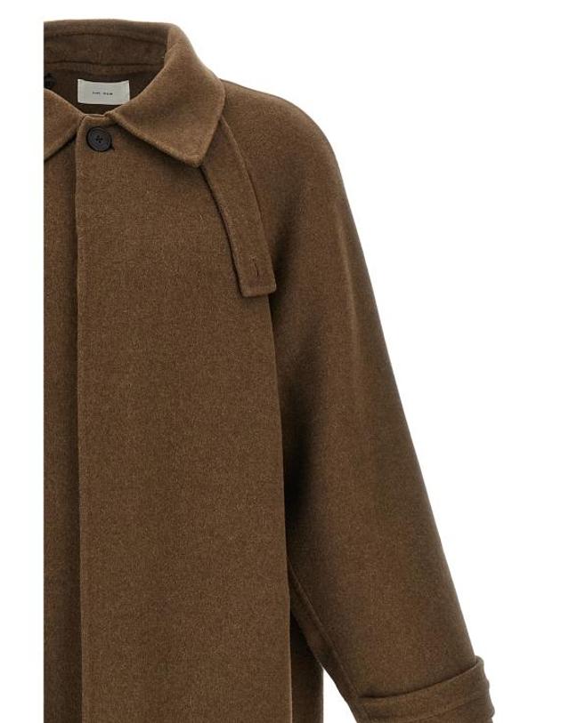 더 로우 [해외직구] 25FW 더로우 트렌치 코트 1175W4252OTT Brown 착용컷