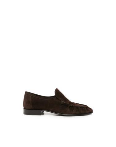 [해외직구] 26FW 더로우 소프트 모카신 F1923 L805 LQB BROWN