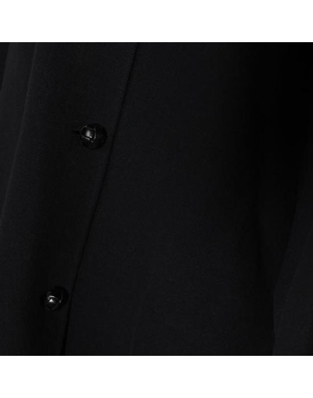 더 로우 [해외직구] 26FW 더로우 이나 코트 R000050 W1439BLK BLACK 착용컷