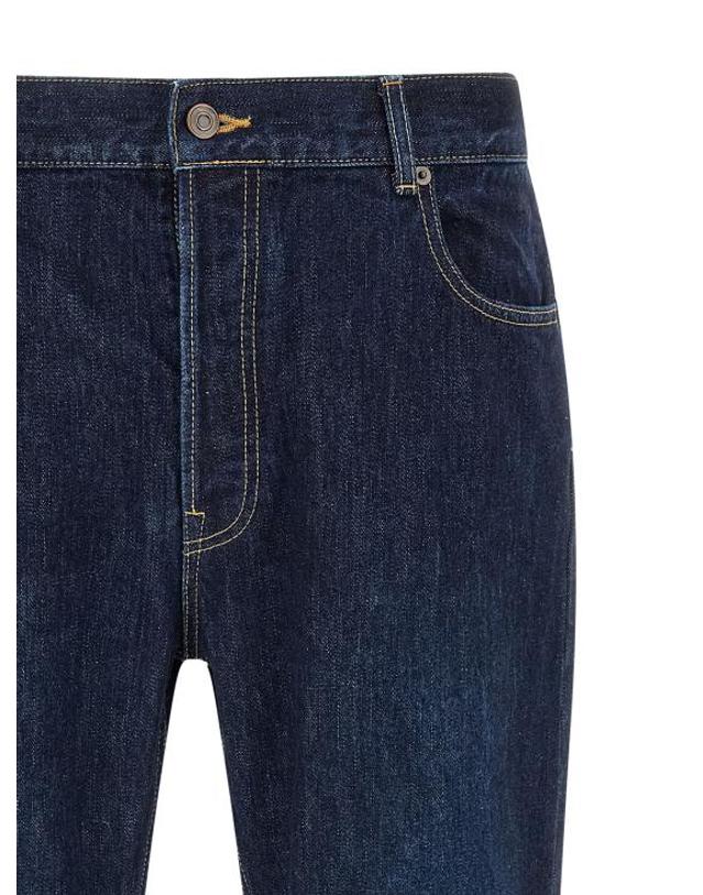 더 로우 [해외직구] 26FW 더로우 모에 진 R001187W4660MDI Blue 착용컷