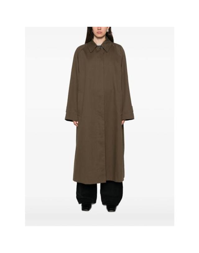 더 로우 [해외직구] 26FW 더로우 코트 R000043 W4745 DFW GREEN 착용컷