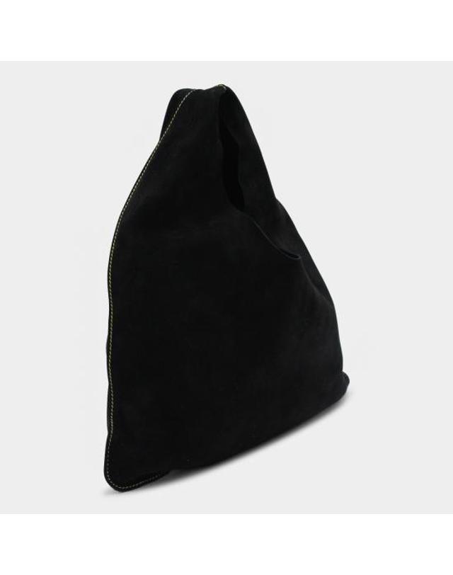 더 로우 [해외직구] 26FW 더로우 스몰 빈들 백 W1682 L630BLLE BLACK LEMON 착용컷