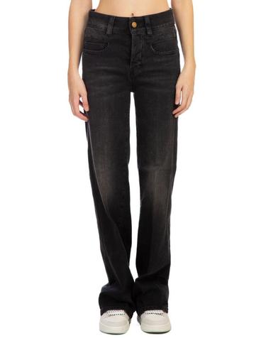 [해외직구] 23FW 씨페러 스트레이트 팬츠 SWP0059 TDS0012 999 Black