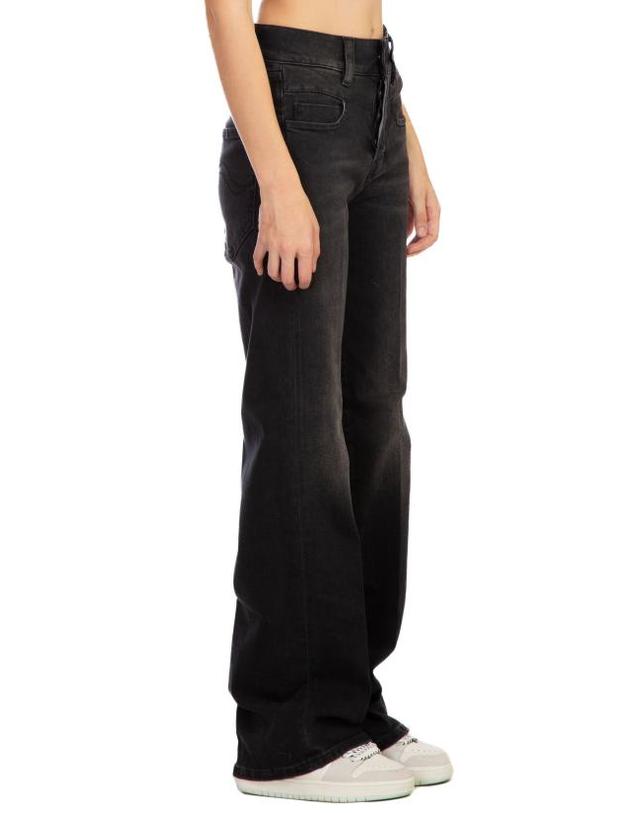 더 씨파레 [해외직구] 23FW 씨페러 스트레이트 팬츠 SWP0059 TDS0012 999 Black 착용컷