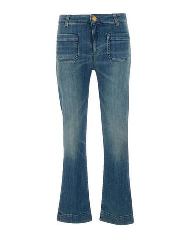 더 씨파레 [해외직구] 26FW 씨페러 플레어 팬츠 SWP0017TDS00065999 BLUE