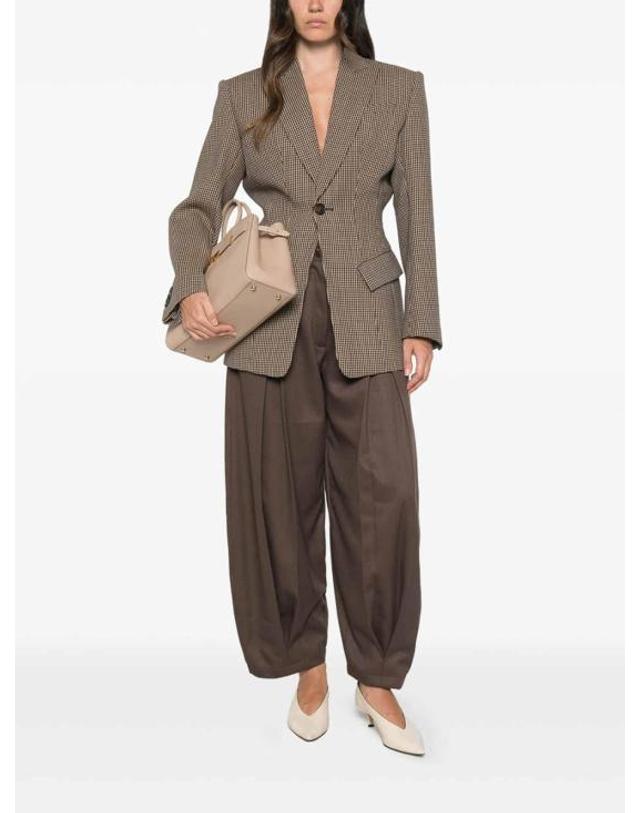 더 씨파레 [해외직구] 26FW 씨페러 수트 팬츠 SWJ0171TWF01248030 BROWN 착용컷