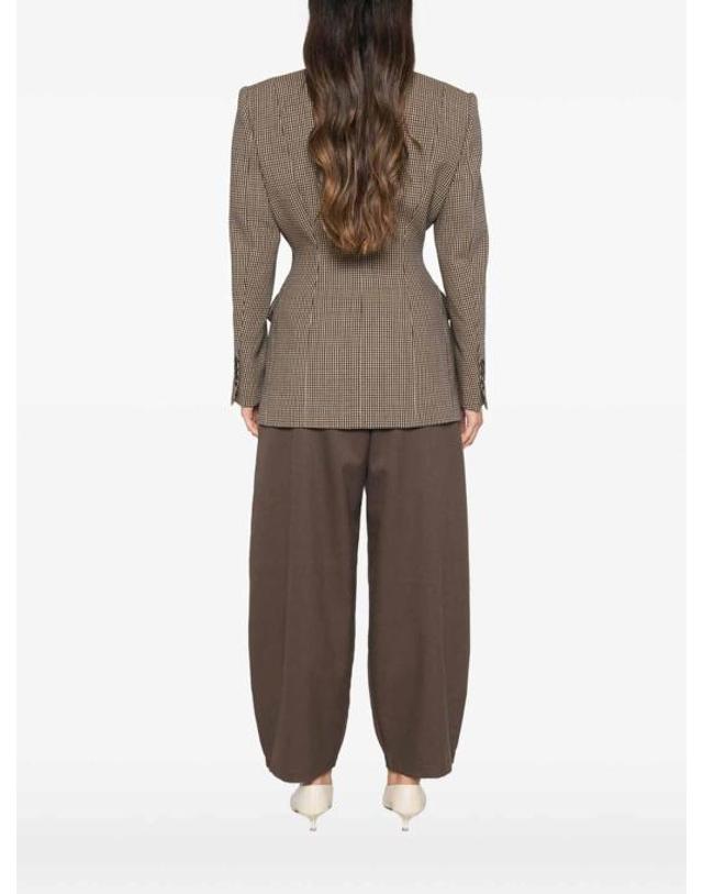 더 씨파레 [해외직구] 26FW 씨페러 수트 팬츠 SWJ0171TWF01248030 BROWN 착용컷