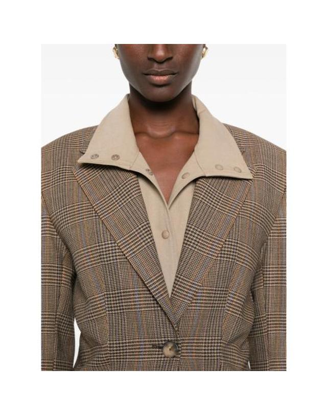 더 씨파레 [해외직구] 26FW 씨페러 수트 자켓 SWJ0147 TWF0125 8030 BROWN NEUTRALS 착용컷