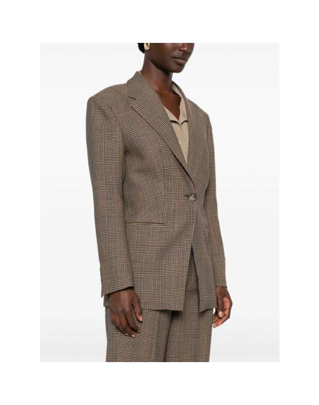 더 씨파레 [해외직구] 26FW 씨페러 수트 자켓 SWJ0147 TWF0125 8030 BROWN NEUTRALS 착용컷