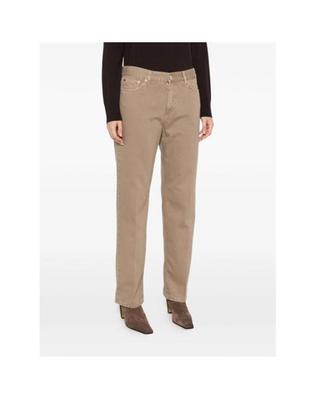 더 씨파레 [해외직구] 26FW 씨페러 데님 팬츠 SWP0168 TCF0123 7010 BROWN 착용컷
