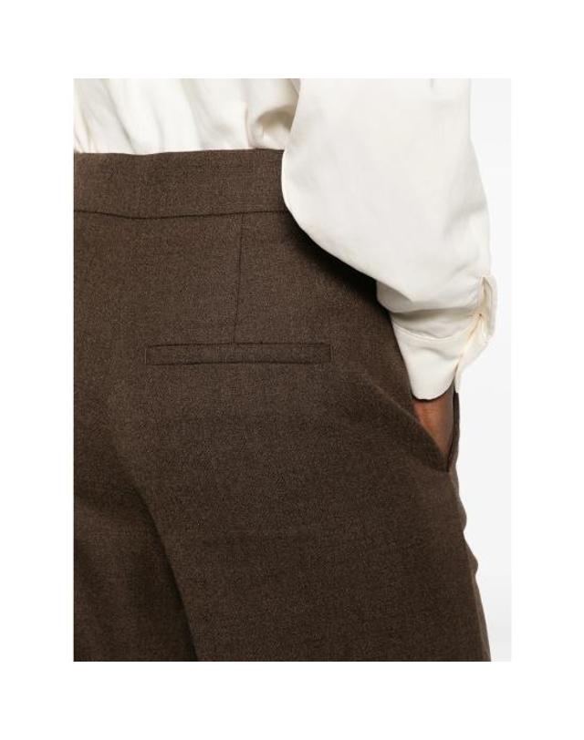 더 씨파레 [해외직구] 26FW 씨페러 수트 팬츠 SWP0097 TWF0114 8687 BROWN 착용컷