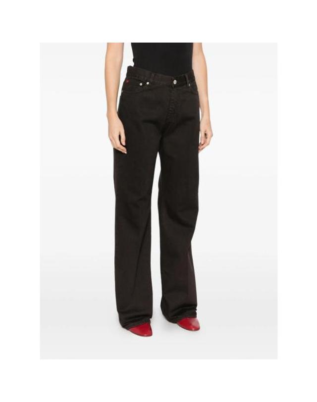 더 씨파레 [해외직구] 26FW 씨페러 데님 팬츠 SWP0082 TCF0123 8090 BROWN 착용컷