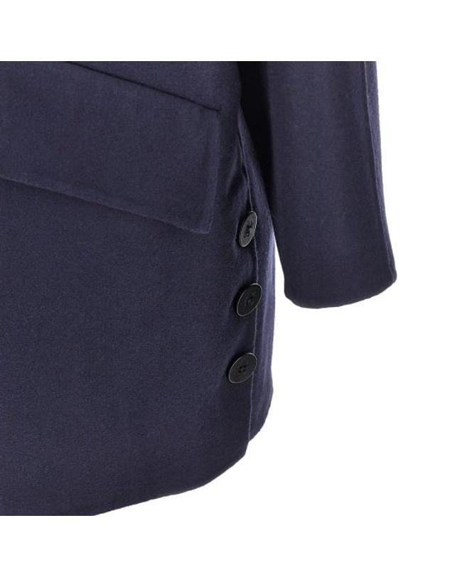 더 씨파레 [해외직구] 26FW 씨페러 코트 SWJ0173TWF0127 Blue 착용컷