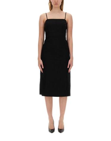 [해외직구] 24SS 띠어리 미디 원피스 O0303605 BLACK