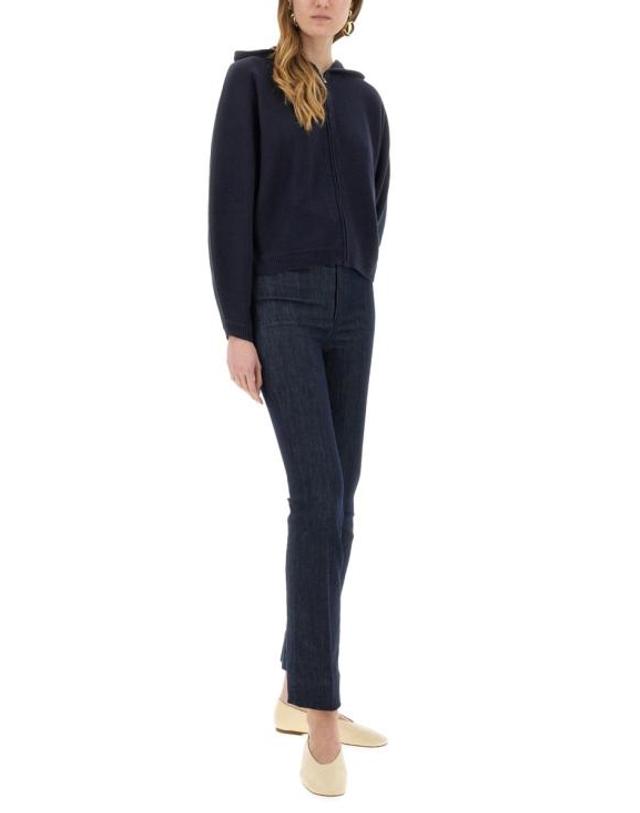 띠어리 [해외직구] 25SS 띠어리 스웨터 P0114706 G0F BLUE 착용컷