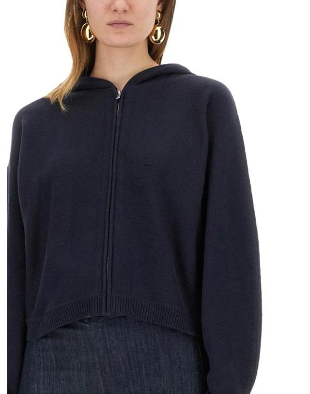 띠어리 [해외직구] 25SS 띠어리 스웨터 P0114706 G0F BLUE 착용컷