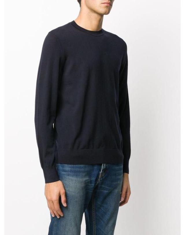 띠어리 [해외직구] 23SS 띠어리 스웨터 J0781713G0F NAVY 착용컷