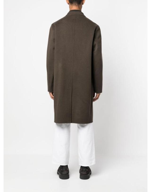 띠어리 [해외직구] 22FW 띠어리 코트 M08714060V0 OLIVE BRANCH 착용컷