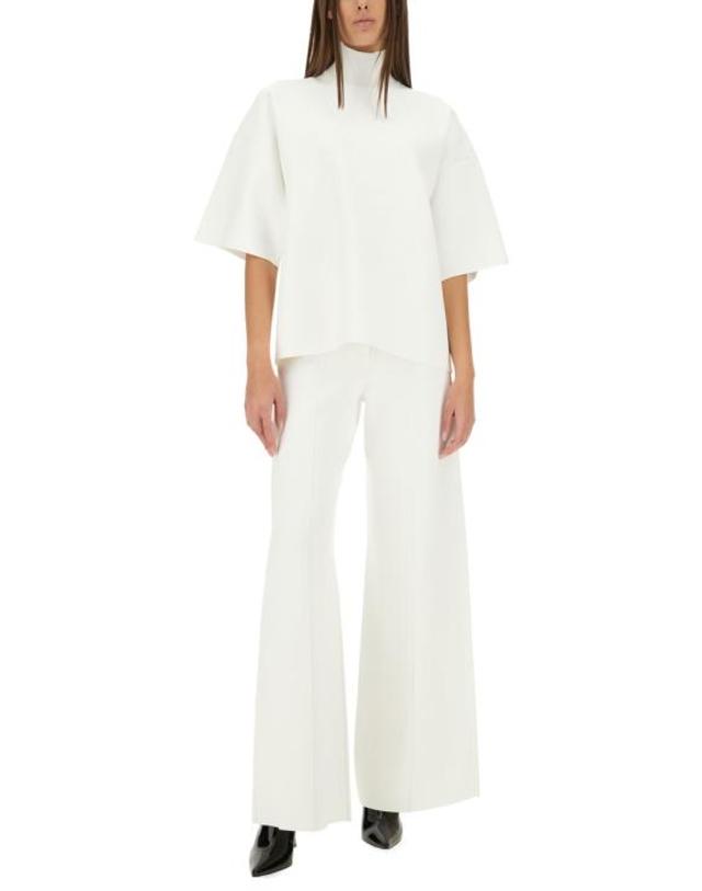 띠어리 [해외직구] 25SS 띠어리 터틀넥 O1116707 WHITE 착용컷