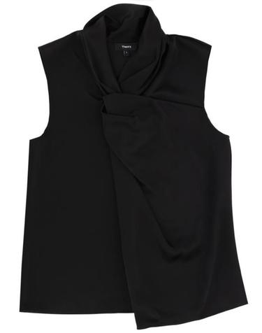 [해외직구] 26SS 띠어리 민소매 티셔츠 P1009506 001 Black