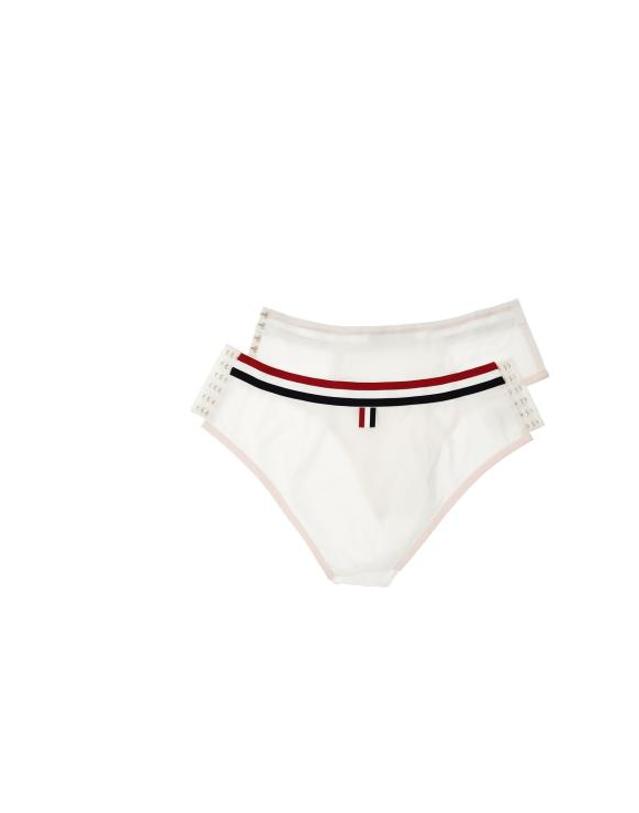 톰브라운 [해외직구] 23FW 톰브라운 팬티 FUU046A02188680 White 착용컷
