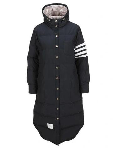 [해외직구] 25FW 톰브라운 사이드 4바 패딩 코트 FOD025X05222 415 NAVY