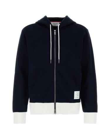 [해외직구] 25FW 톰브라운 4바 저지 집업 후디 MJT517A03037 415 BLUE