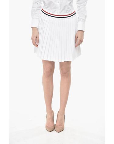 [해외직구] 톰브라운 숏 스커트 FKK139AY5502 100 White