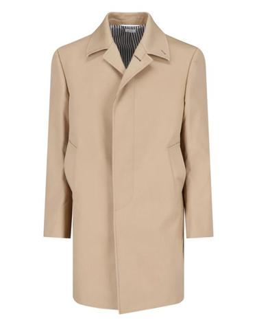 [해외직구] 26FW 톰브라운 발마칸 칼라 매킨토시 오버코트 MOC001A 00249 250 Beige