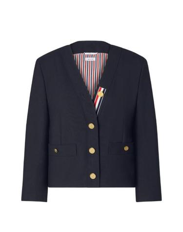 [해외직구] 26FW 톰브라운 수트 자켓 FBC968A F1199415 NAVY