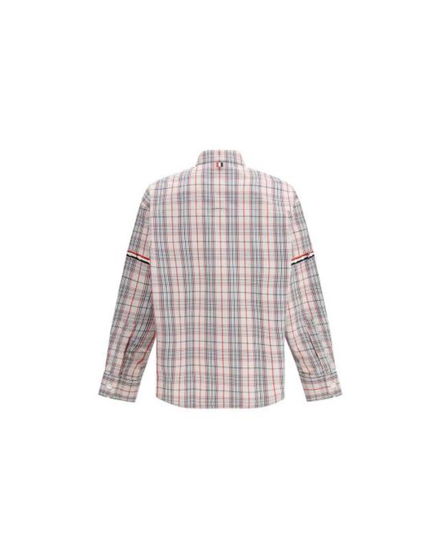 톰브라운 [해외직구] 26SS 톰브라운 셔츠 THMWL430OF1098960BB MULTICOLOR 착용컷