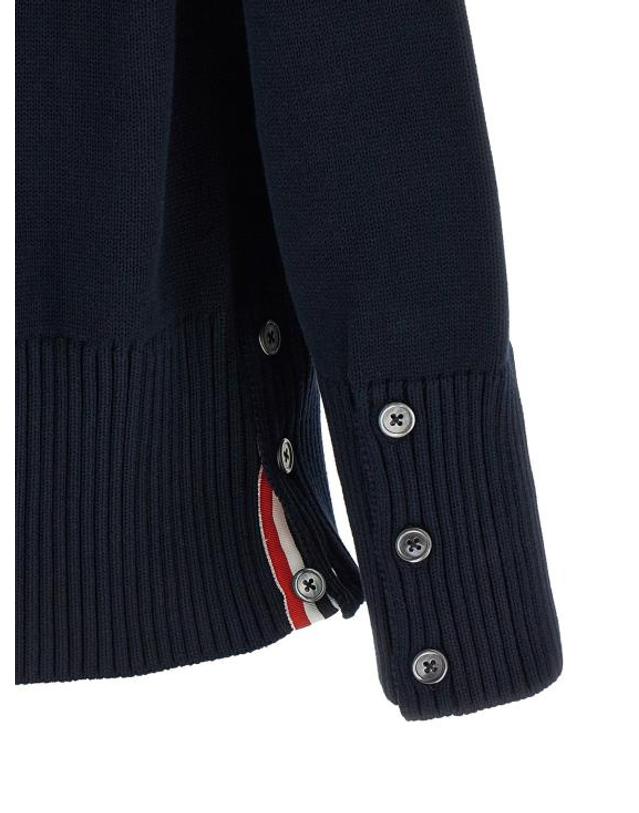 톰브라운 [해외직구] 톰브라운 탑 LDMKC645AY3043415 NAVY 착용컷